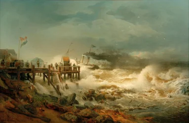 Departure of a Steamer