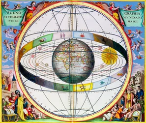 Map of Christian Constellations, 1660-1661