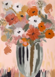 Painterly Flower Bouquet