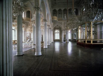 View of the Pavilion Room of the Small Hermitage