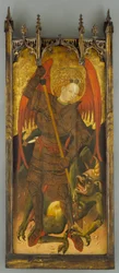 Saint Michael fighting the Dragon