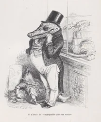 Only His Belly Was Remarkable from Scenes from the Private and Public Life of Anima