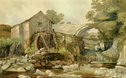 Mill Bridge and Waterfall