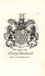 Coat of Arms and Crest of Henry Bentinck