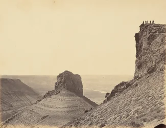 Plate 23. On the Mountains of Green River, 1869