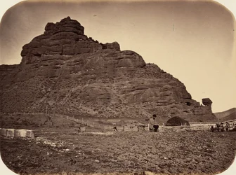 Plate 34. Sentinel Rock, Weber Valley, 1869
