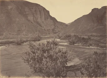 Wilhelmina Pass, from the East, 1869