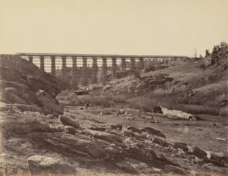 Dale Creek Bridge, General View, 1869