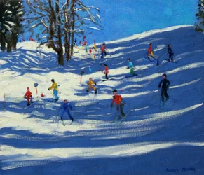 Blue shadows, Morzine