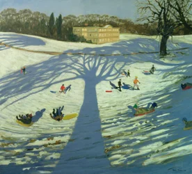 Calke Abbey House, Winter, 2002