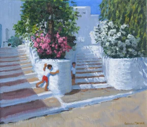 Hide and seek, Adamas, Milos, Greece, 2023