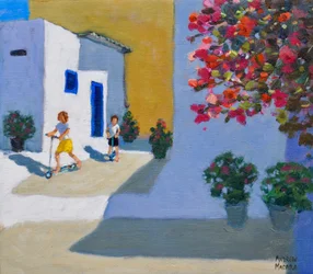 Scooter Kids, Symi, Greek Islands