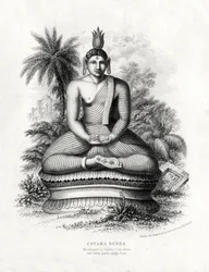 Cotoma Buddha, Worshipped in Ceylon, Siam, China