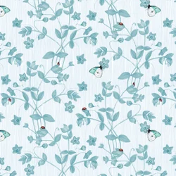 Ladybird and Butterfly Floral