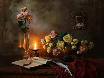 Candlelight Still Life