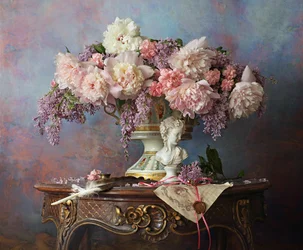 Romantic Floral Still Life