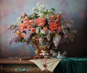 Roses and Lilac Melody