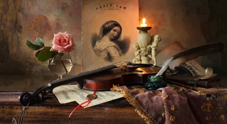Vintage Violin Romance