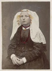 Portrait of a Woman in the Traditional Costume of Beijerland