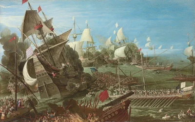 The Battle of Lepanto, 1622