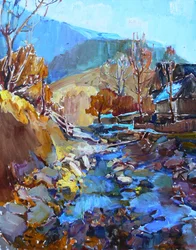 Autumn Mountain Stream