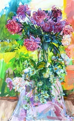 Colorful Peony Bouquet