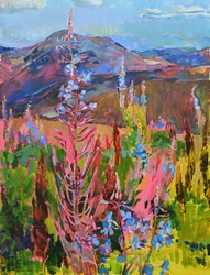 Vibrant Mountain Flowers
