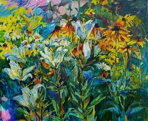 Vibrant Summer Garden