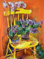 Yellow Chair Blooms