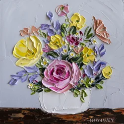 Textured Flower Still Life