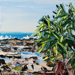 Vibrant Coastal Landscape