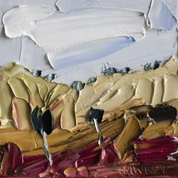 Vibrant Textured Landscape