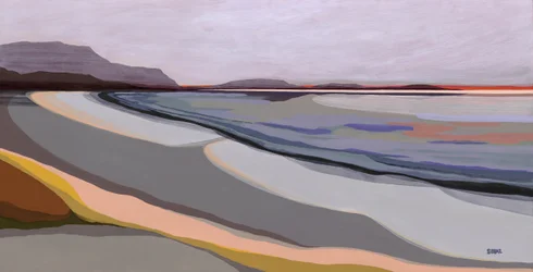 Serene Abstract Coast