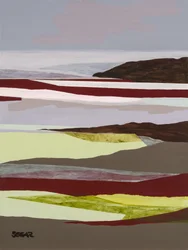 Serene Abstract Landscape