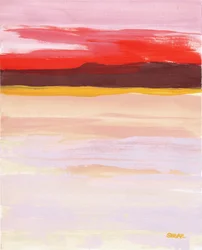 Vibrant Abstract Horizon