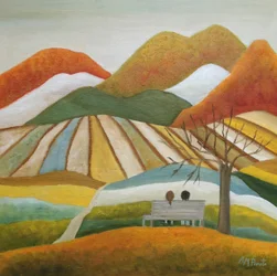 Autumn Fields Couple