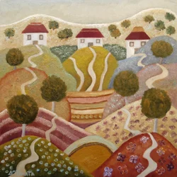 Charming Hillside Village