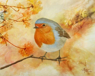 Charming Spring Robin