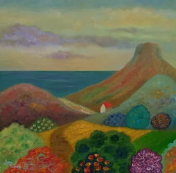 Colorful Coastal Hills