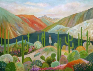 Colorful Desert Vista