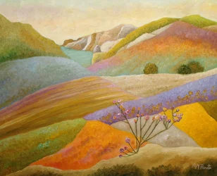 Colorful Rolling Hills