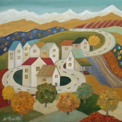 Cozy Autumn Village
