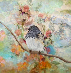 Dreamy Garden Bird