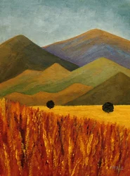 Golden Field Mountains