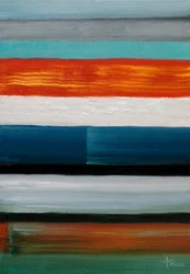 Modern Striped Horizon