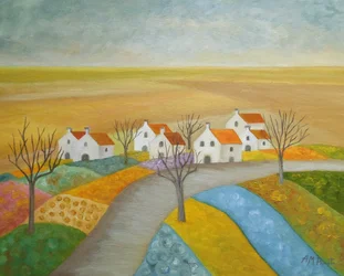 Peaceful Country Village