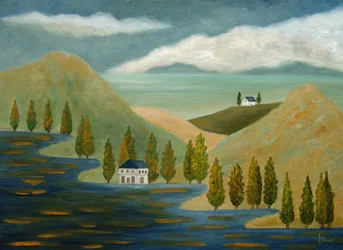 Peaceful Lake Landscape