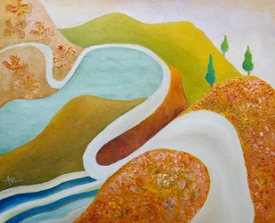 Serene Valley Path