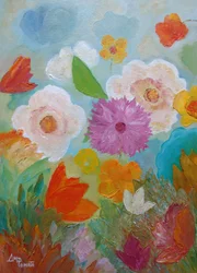 Vibrant Garden Blooms