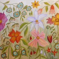 Vibrant Garden Blooms
